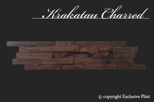 Krakatau Charred Holz Wandpaneel