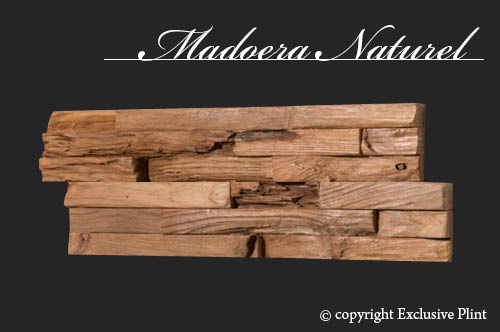 Holzwand Madoera Natural