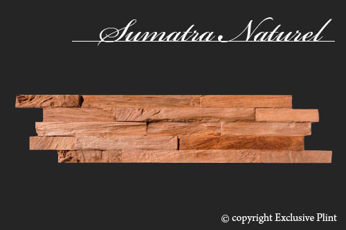 Sumatra Naturholz-Wandpaneel