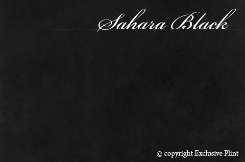 Sahara Black Leder-Wandpaneel