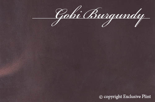Gobi Burgundy Leder-Wandpaneel